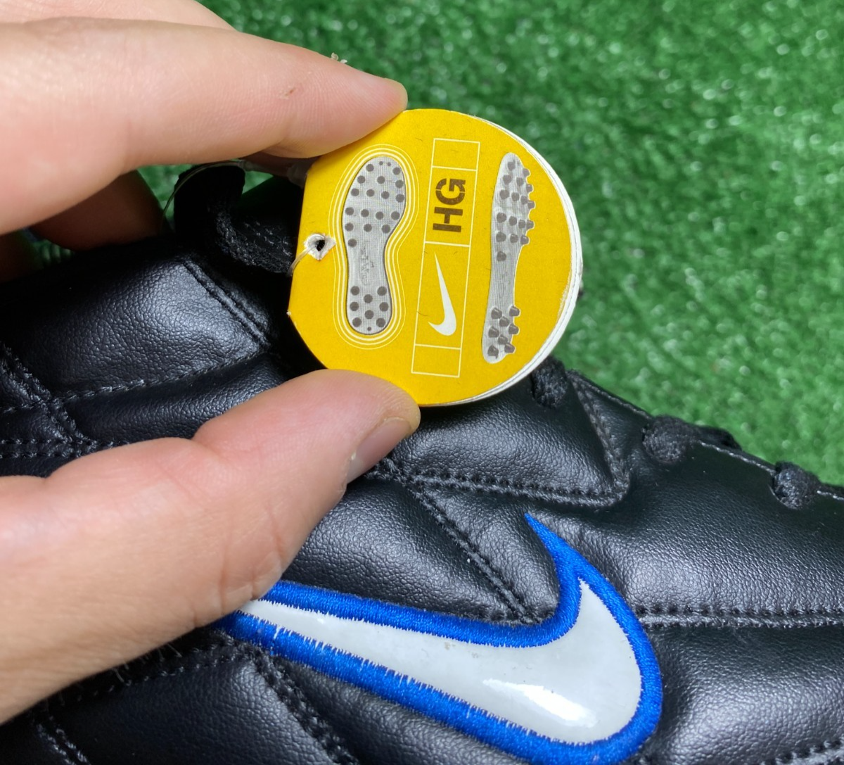 NEW 2003 Nike Tiempo Premier 750 12 US Leather HG FG Ronaldinho