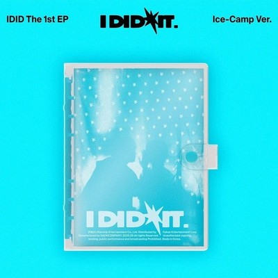 IDID I DID IT 1st Mini Album ICE-CAMP Ver/2Mini CD+Diary+FotoBuch+KeyRing+2Karte