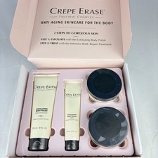 Crepe Erase TruFirm Complex Body Repair Polish 2-Step Kit 4-Pc Set Sealed
