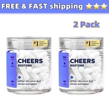 Cheers Restore Supplement w DHM + L-Cysteine After-alcohol Aid Support Your Live