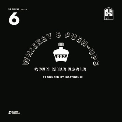 Open Mike Eagle Whiskey & Push-ups (Vinyl) 7'' Single (US IMPORT)