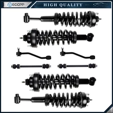 8pc Front Rear Struts Sway Bar Link Fits 02 03 Ford Explorer Mercury Mountaineer