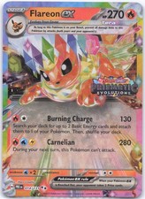 Miscellaneous Cards & Products #014/131 Flareon ex prismatic stamp