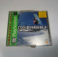 Sony Cool Boarders 2 PS1 1998 E NTSC-U/C Sports Snowboarding Multiplayer