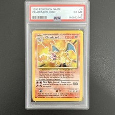 Pokémon Charizard Set Base Holo Raro 4/102 PSA 6 Inglese 1999 TCG