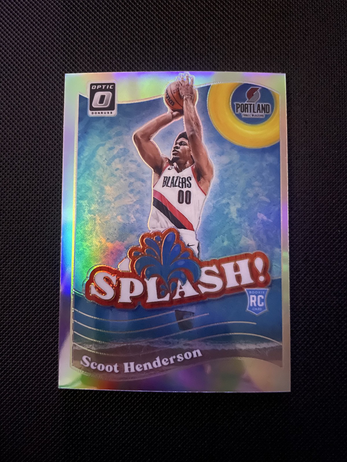 2023-24 Panini Donruss Optic - Splash! Scoot Henderson #15 Holo Prizm (RC)