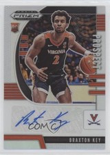 2020-21 Panini Prizm Draft Picks Prospect Silver Braxton Key #PA-BK Auto 3h1