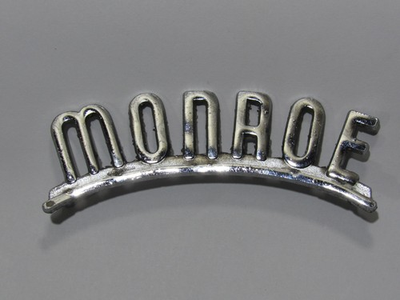 #ad #ad VTG Monroe Ford Silver Spring Maryland Metal Dealership Badge Emblem Tag MD Gas $46.95