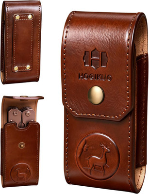 Leather Multitool Sheath,Multi Tool Holster for Leatherman, Gerber, SOG and Simi