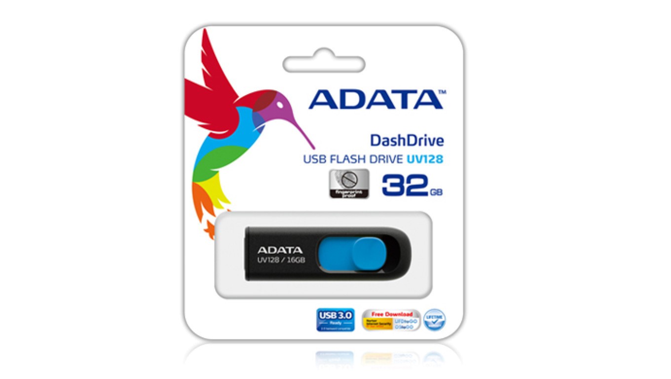Adata Negro/Azul Dashdrive Uv128 128Gb 128Gb Usb 3.0 Unidad Flash Usb - Pendrive / Memoria Usb - Llave Usb - Imagen 2
