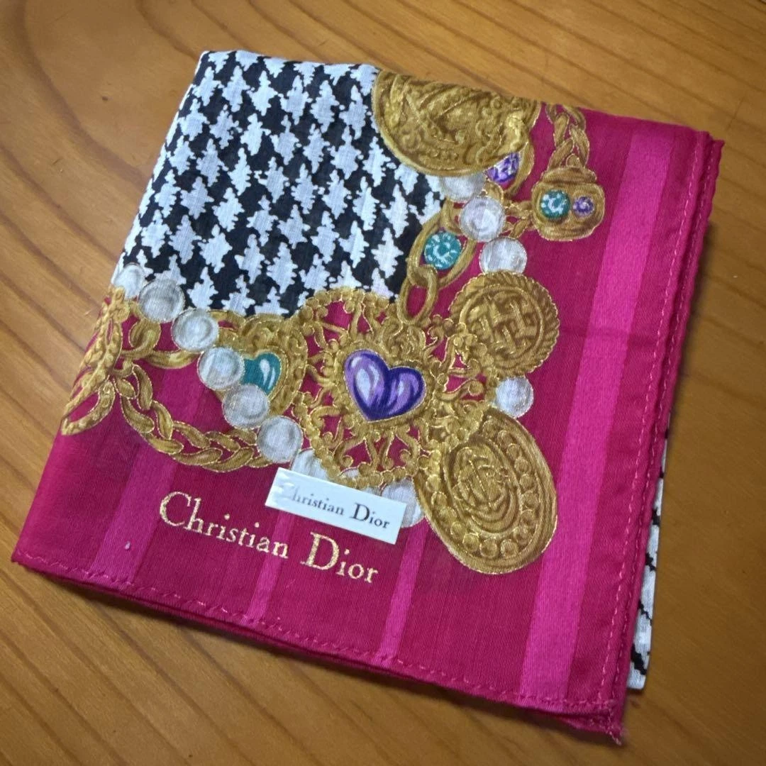 Mouchoir Christian Dior coton 42 cm 16