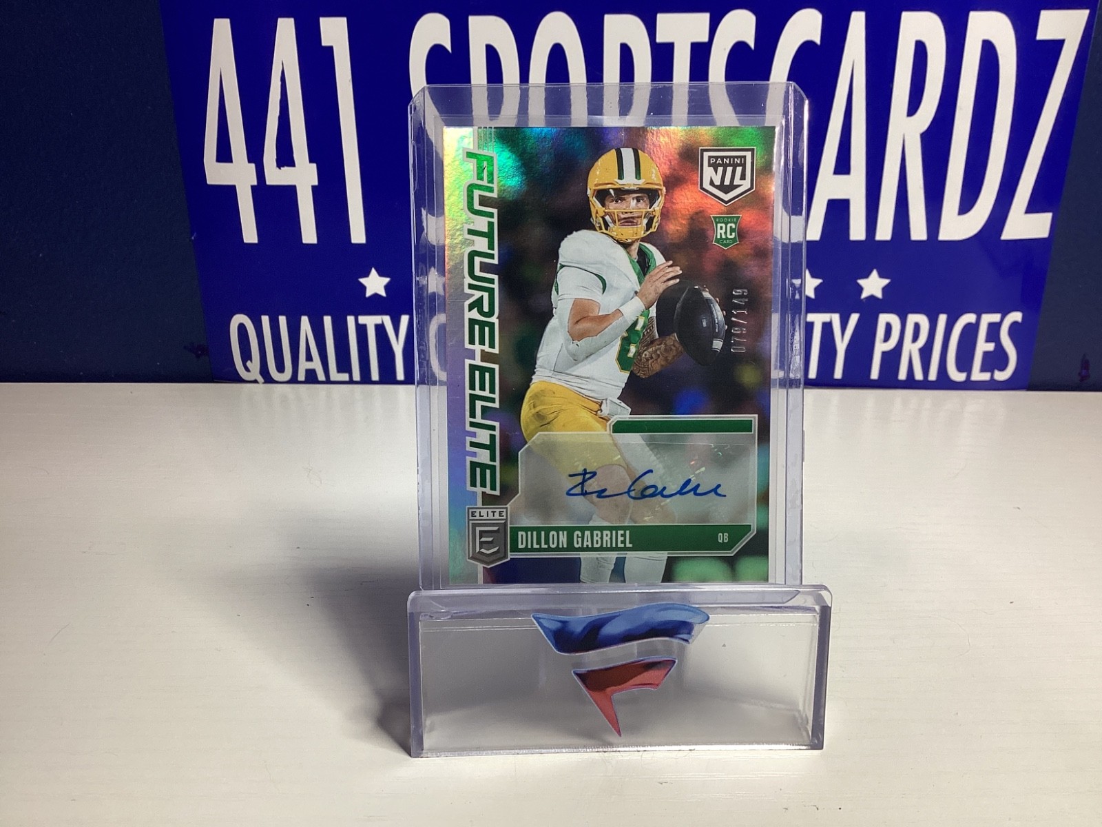 2025 Donruss Elite Dillon Gabriel Future Elite NIL Rookie Auto #79/149  (T190)