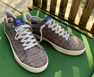 FLORIS VAN BOMMEL SNEAKER - SCHNÜRSCHUH  - FARBE TAUPE - GRÖSSE 42,5 (8,5)