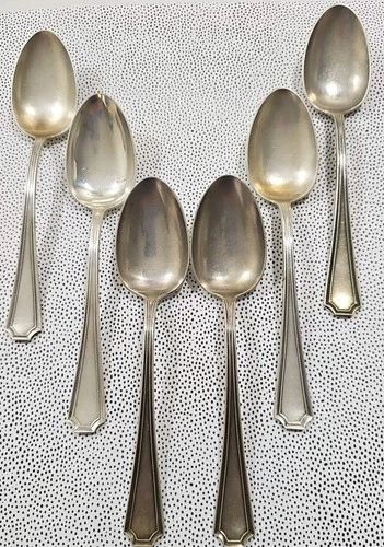 Gorham Sterling Silver Set of 6 Teaspoons  Very Good Condition 170 Grams