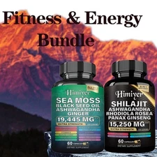 Ultimate Sea Moss & Shilajit Complex, All-in-One Energy, Immune and Wellness