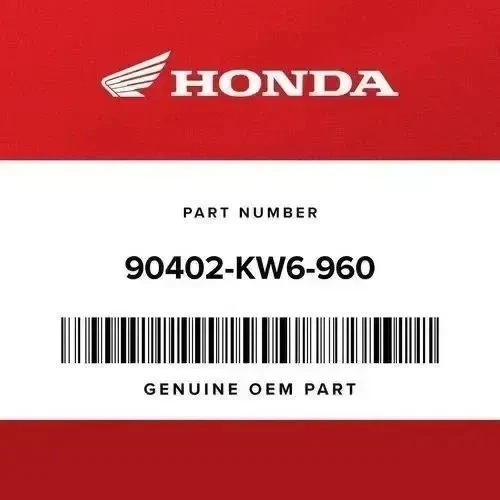 GENUINE OEM HONDA PLAIN WASHER 12MM 90402-KW6-960