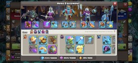 TH 15 220 lvl NEAR MAX | 82-82-52-56-32 Heroes | 6 BUILDERS | CHEAP