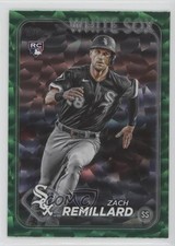 2024 Topps Series 1 Green Crackle Foil 369/499 Zach Remillard #222 18k2