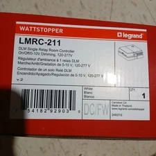 Legrand Wattstopper LMRC-211 Single Relay Room Controller 120-277V White NEW