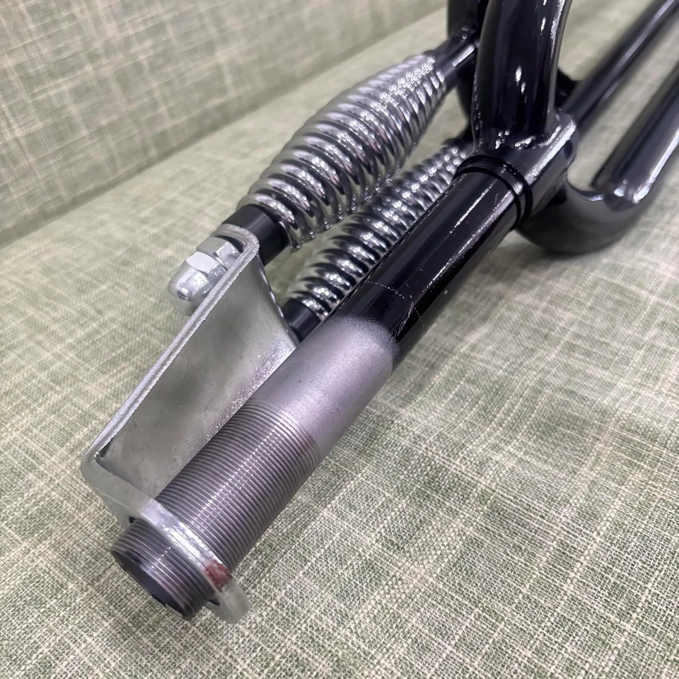 CDHPOWER 1 inch Threaded Bicycle Fork 26" Dual Springer Bike Fork &Headset Combo - Image 4 of 4