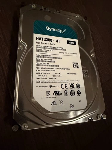 Hadr Disk Synology 4 Tb per NAS e Server - HAT-3300-4T