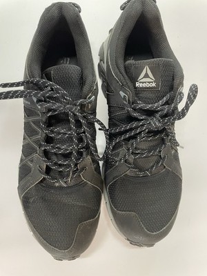 Reebok Men's Sz 12 Comfort walking Black Micro-web Shoes/Sneakers  BD4502
