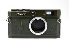 Canon P Rangefinder Dark Olive Painted Film Camera Body  Mint  JAPAN C903