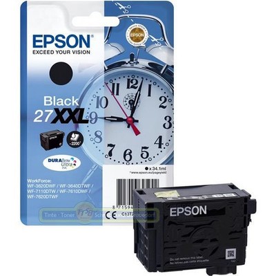 Original Tintenpatrone Epson T2791 XXL schwarz für Workforce WF 7610 7620 black