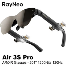 RayNeo Air3S Air 3S Pro Smart AR/XR Glasses 201 inch 1200Nits 120Hz HueView 2.0