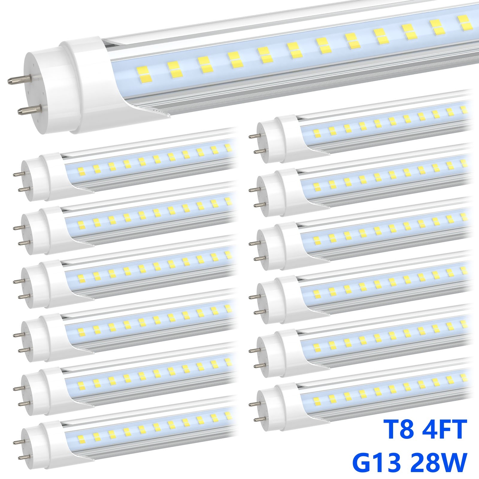 LED Display Projection Alarm Clock Snooze Digital Dual Alarm Clock FM Radio USB