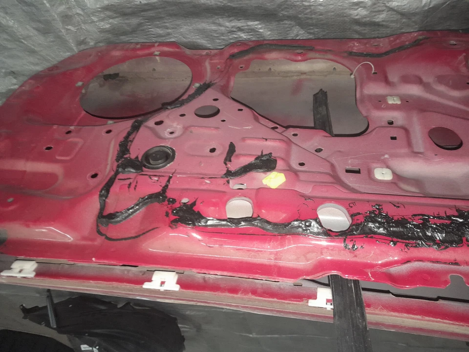 1999-2000 Mazda Miata Mx-5 Oem Left Driver side Door Shell Nb 99-00 RED Foto 4 de 4