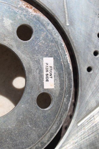 PAIR PowerStop AR85158XR AR85158XL Disc Brake Rotor DRILLED SLOTTED - Picture 4 of 19