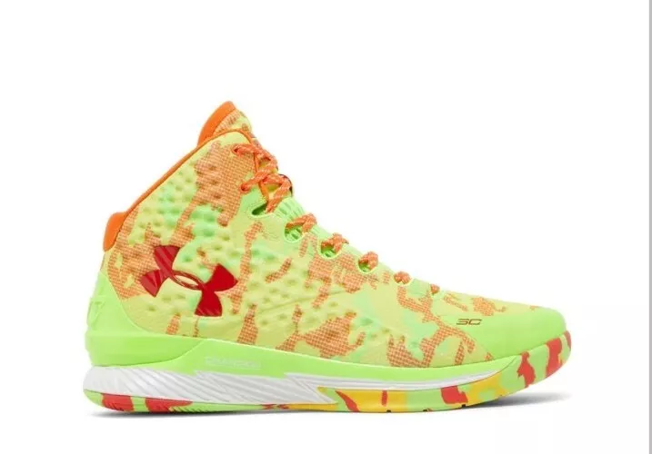Under Armour Curry 1 Retro Sour Patch Kids x 3026196 300 Basketball Shoe SZ 10