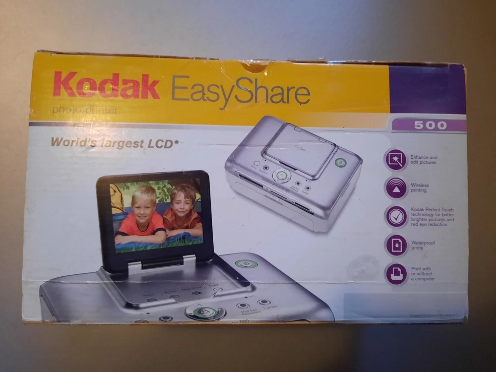 Kodak Easy Share 500 Photo Printer Portable