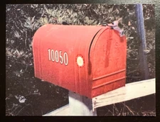 10050 Cielo Drive - Mailbox - Los Angeles, Ca. souvenir postcard