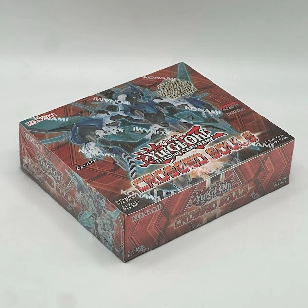 Yugioh Crossed Souls Fabrikversiegelte BOOSTER BOX 1. Auflage 24 Packs/9 Karten - Bild 2 von 3