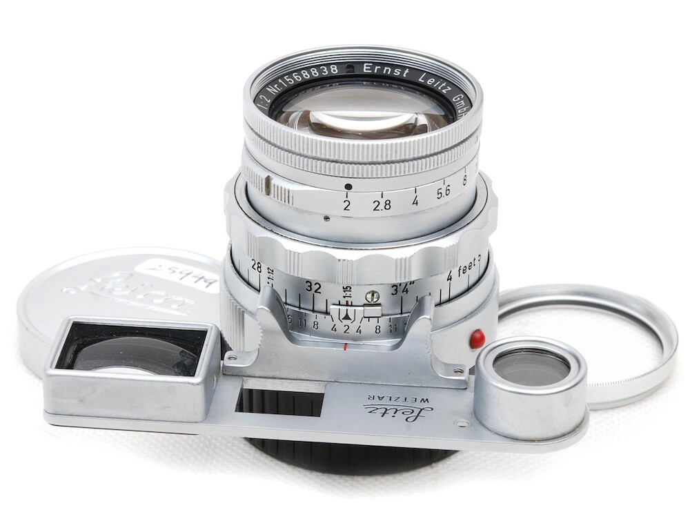 Leica Leitz Summicron 50mm f/2 ライカ レンズ Leica Summicron-M 50mm f/2 M-Mount Lens in Black