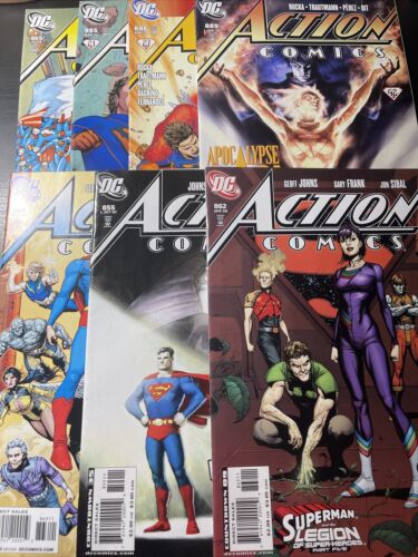 Action Comics #855 862 863 865 885 886 889 - All High Grades! - Picture 1 of 1