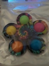 Fidget Pop It 2in1 Spinner for Anxiety Stress Relief Autism Toy