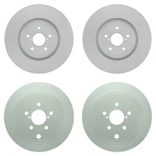 Bosch QuietCast Front Rear Rotors Disc Brake Pad Kit For Subaru Legacy Outback