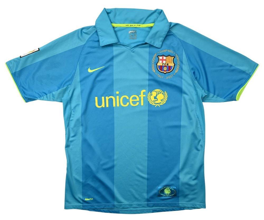 Nike 2007-09 FC BARCELONA SHIRT TRIKOT L | eBay