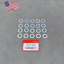 New 20pcs 14MM OIL DRAIN PLUG CRUSH WASHERS 94109-14000 FOR HONDA/ACURA