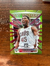 Donovan Mitchell, My House-Lime Green /149 #13 - 2023-24 Panini Donruss Optic
