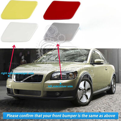 Painted for Volvo C30 2008 2009 2010 Front Bumper Headlamp Washer Spray Cover