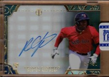 2015 TOPPS TRIBUTE FRAMED AUTOGRAPHS BLACK #TARUS RUSNEY CASTILLO #34/50