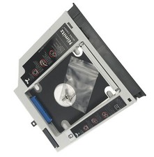 2nd HDD SSD hard drive caddy For Lenovo ideapad 130 with Black bezel