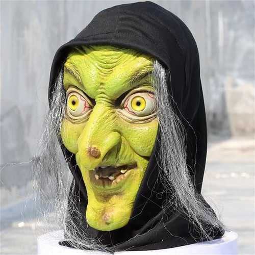 Halloween Horror Creepy Scary Skull Demon Latex Mask Costume Cosplay Party Props - Picture 148 of 156