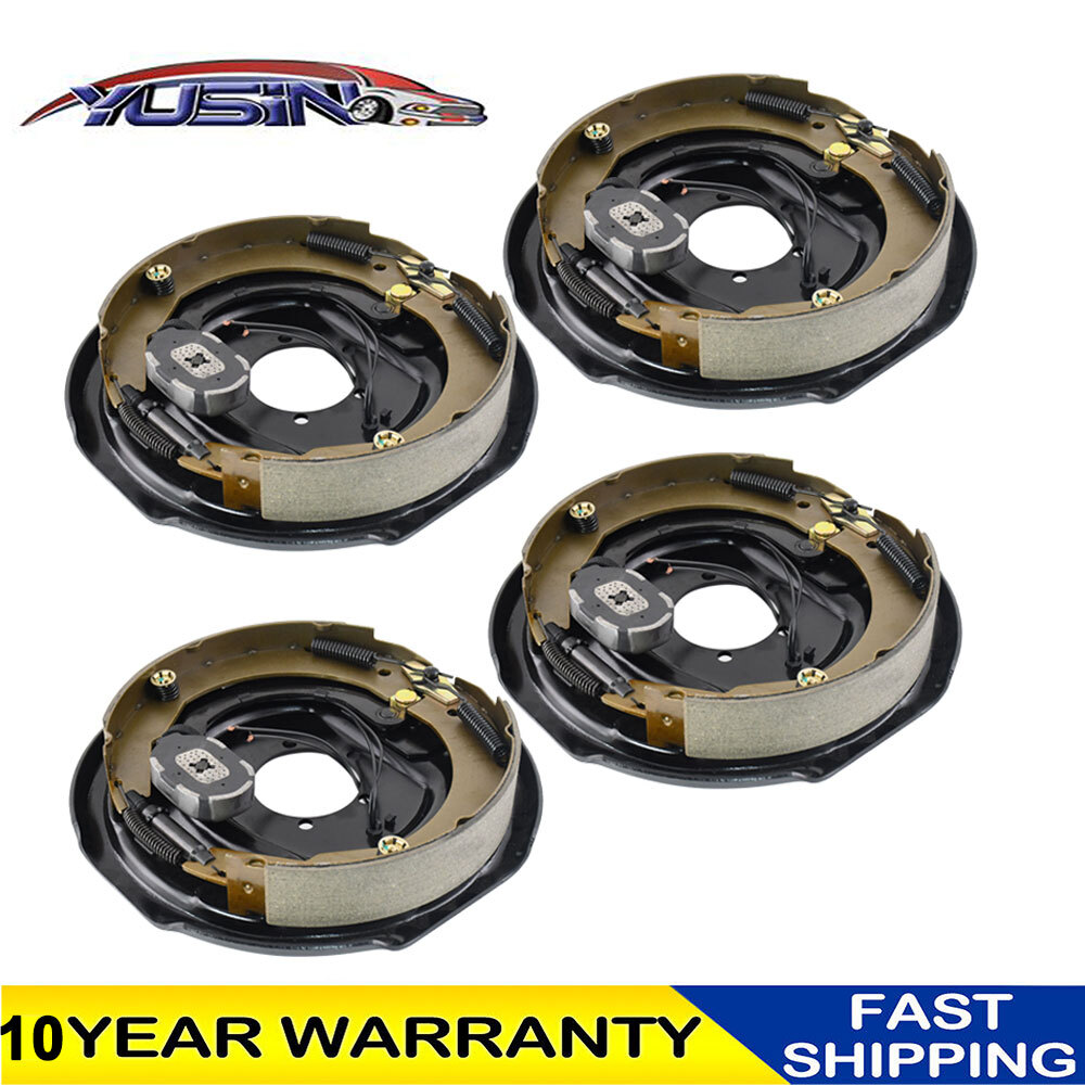 12"x2" Trailer Electric Brake Assembly (2 right + 2 left) For 52007K