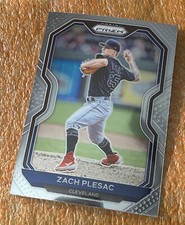 2021 Prizm Base #42 Zach Plesac Cleveland Indians Guardians
