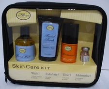 The Art of Shaving, Skin Care Kit - Facial Wash & Scrub, Moisturizer & Mask